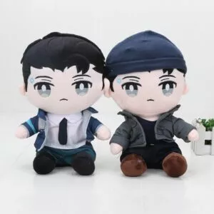 pelucia game detroit become human dbh connor rk800 pelucia recheado travesseiro Pelúcia Crayon Shin Chan 35cm cosplay anime japonês maroto crayon recheado figura boneca de pelúcia brinquedos para presentes de natal