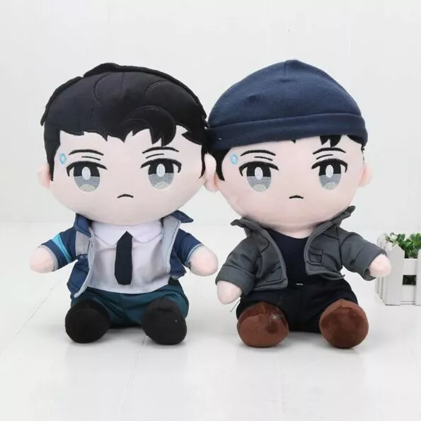 pelucia game detroit become human dbh connor rk800 pelucia recheado travesseiro Pelúcia Game Detroit: Become Human dbh connor rk800 pelúcia recheado travesseiro cosplay boneca coxim plushie brinquedo jogo cosplay prop