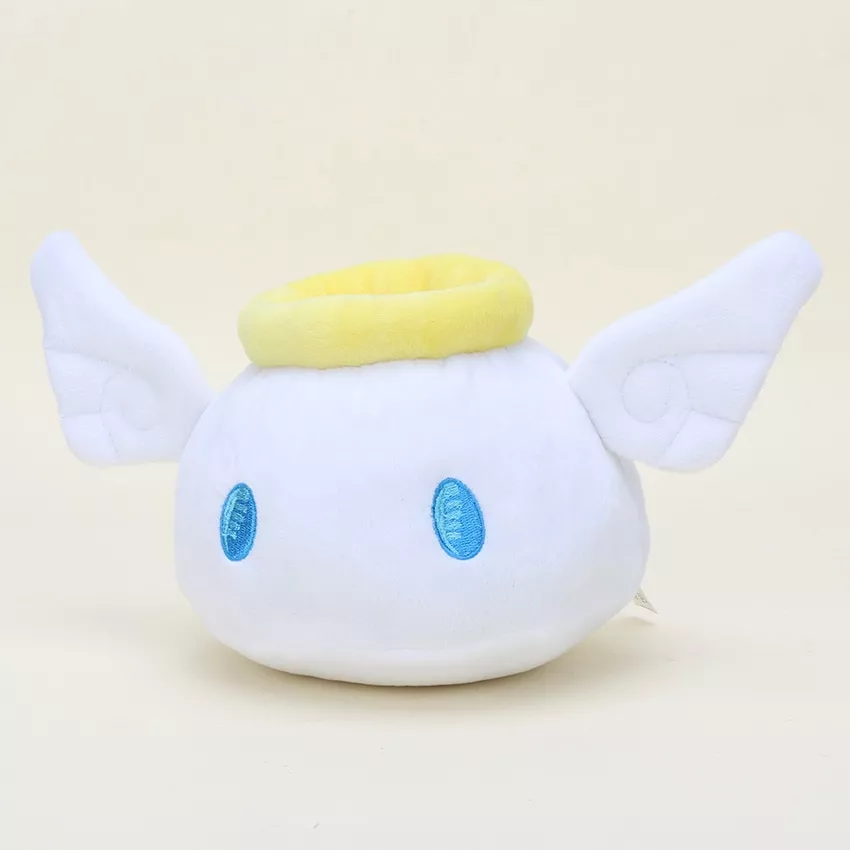 Pelucia Game Summoners War Sky Arena Toys White Angelmon 15cm bonito jogo quente invocadores guerra céu arena brinquedos angelmon branco brinquedos de pelúcia anjo macio recheado boneca