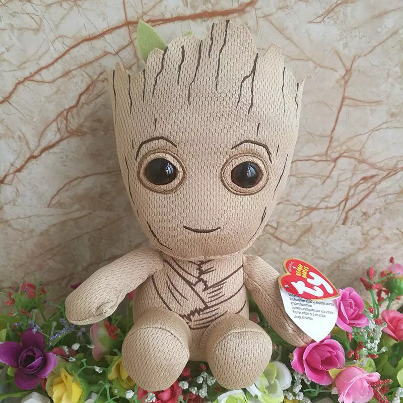 Pelúcia Groot #2 Guardiões da Galáxia Ultimato Avengers Vingadores Marvel 20cm
