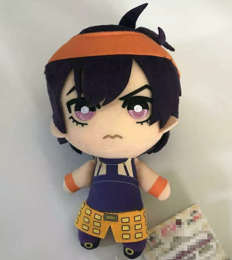 pelucia jojos bizarre aventura narancia golden vento pelucia stuffed toy plush doll Brinco Demon slayer kimetsu no yaiba brincos kamado tanjirou cosplay clip brincos para homens feminino 1:1 personalizado jóias dropshipping