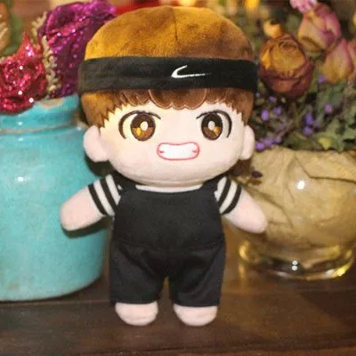 Pelúcia Kim Tae Hyung 1 K-Pop Exo Xiumin Chanyeol Chen  20cm