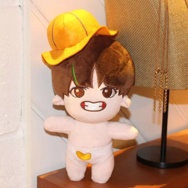 Pelúcia Kim Tae Hyung 2 K-Pop Exo Xiumin Chanyeol Chen  20cm