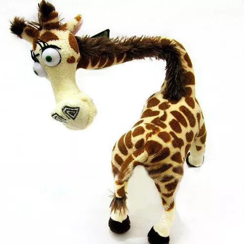 Pelúcia Madagascar Melman Girafa 35cm