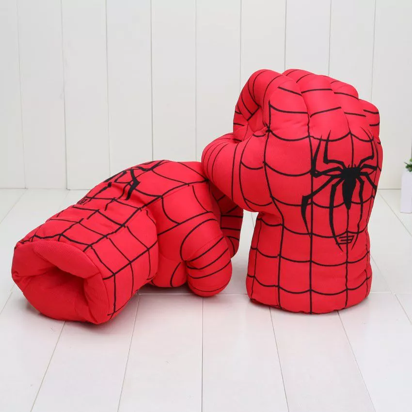 Pelúcia Mãos Spider Man Homem Aranha
