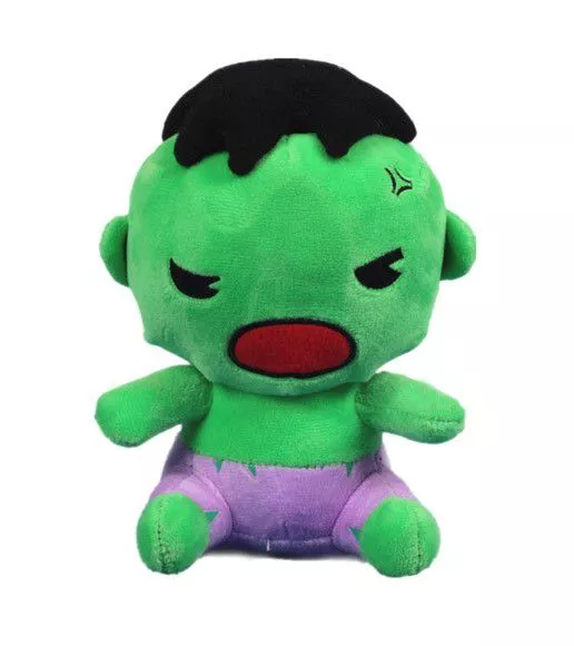 Pelúcia Marvel Avengers Vingadores Hulk 18 cm