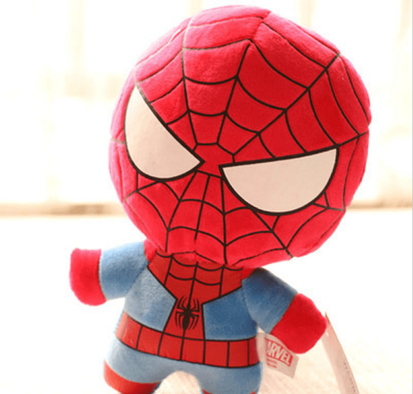 Pelúcia Marvel Avengers Vingadores Spider Man Homem Aranha 18 cm