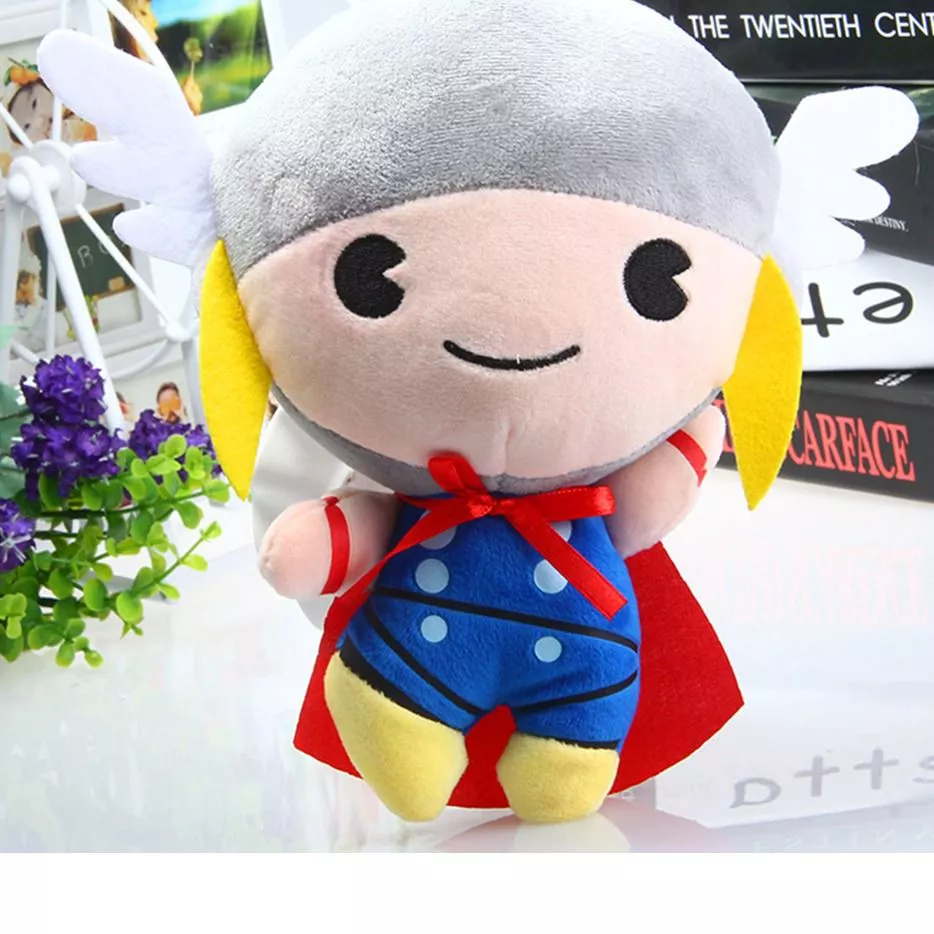 Pelúcia Marvel Avengers Vingadores Thor 18 cm