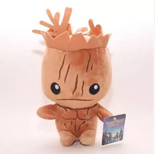 Pelúcia Marvel Guardiões da Galáxia Groot 20cm