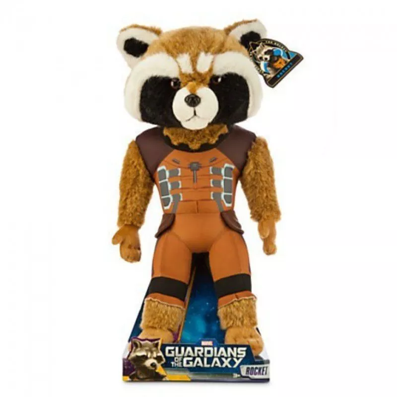 pelucia marvel guardioes da galaxia rocket raccoon 38cm Moletom com Capuz Guardiões da Galáxia Raccoon