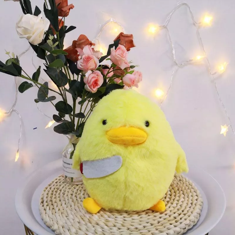 pelucia meme patinho faca 30cm dos desenhos animados pato com faca brinquedo de Pelúcia Pixar Bom Dinossauro Kawaii filme brinquedos de pelúcia dinossauro brinquedos de pelúcia boneca de pelúcia dos desenhos animados brinquedo de pelúcia para crianças presente de aniversário de natal novo 20-50cm