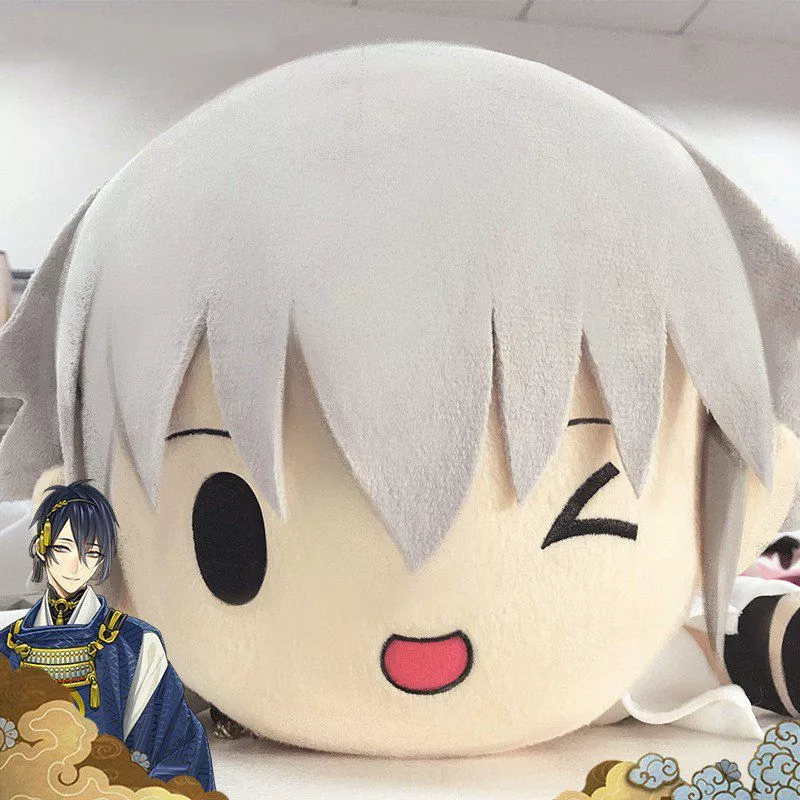 Pelúcia Mikazuki Munechika Touken Ranbu Online Tsurumaru Kuninaga National Yong Anime 40cm