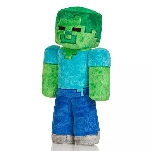 Pelúcia Minecraft Enderman Steve Creeper 18cm