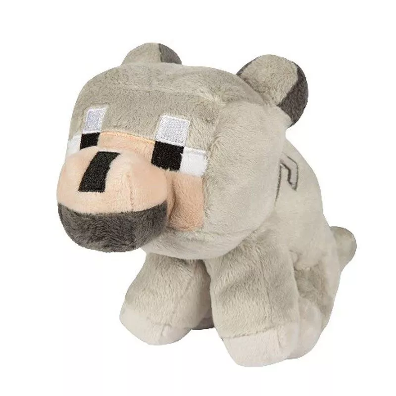 Pelúcia Minecraft Game Novo Lobo