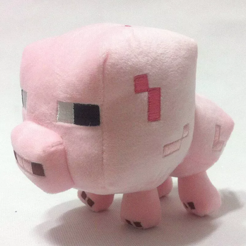 pelucia minecraft game porco Pelúcia Seven Deadly Sins Nanatsu no Taizai 10cm-25cm porcos maus wibbly vermelho e azul roupas listrado camisa marinha porco wei do que boneca brinquedos de pelúcia presentes adoráveis