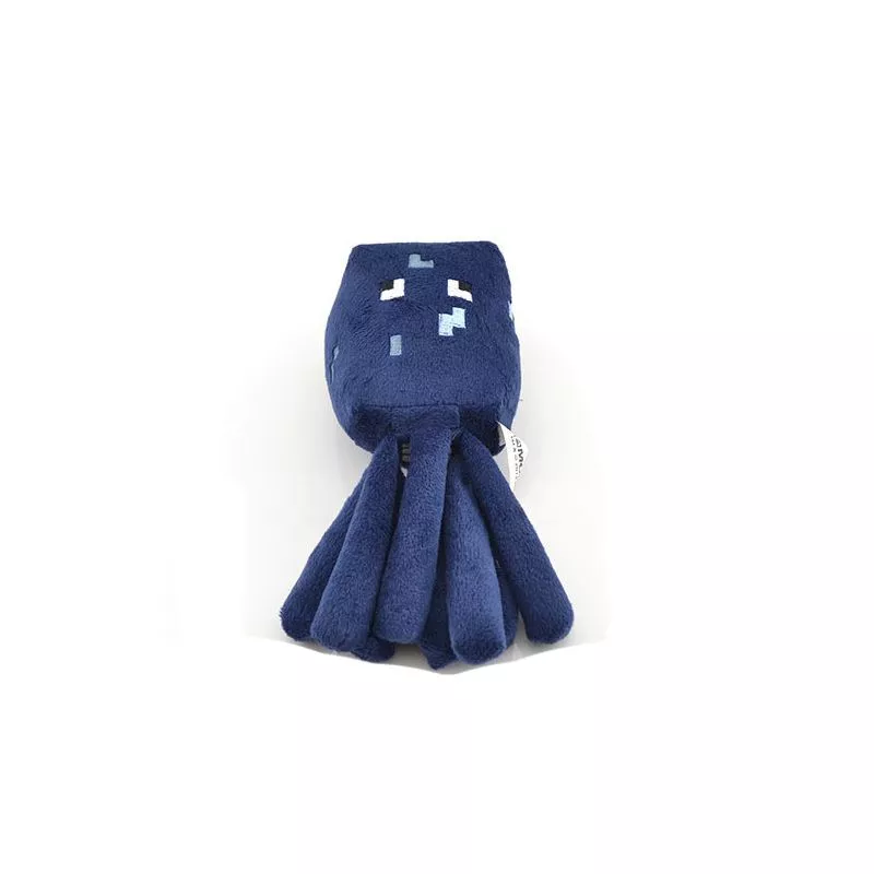 Pelúcia Minecraft Peixe Squid 16cm