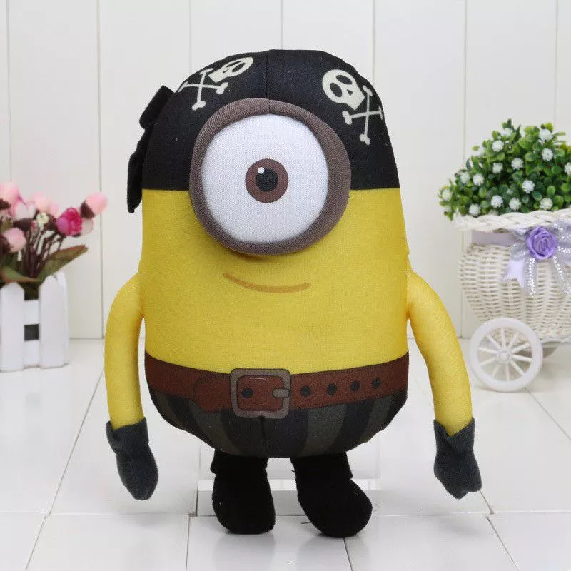 Pelúcia Minion Pirata Minions 2015 25cm
