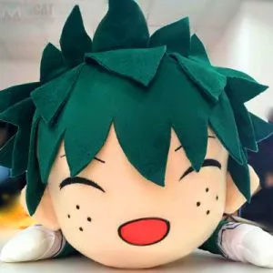 pelucia my hero academia midoriya izuku 40cm Camiseta My Hero Academia Boku No Uniforme Midoriya Izuku Preto Anime