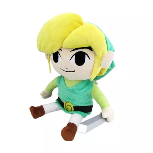 Pelúcia Nintendo Super Mario Bros. Lenda de Zelda Legend of Zelda Wind Waker Link 20cm