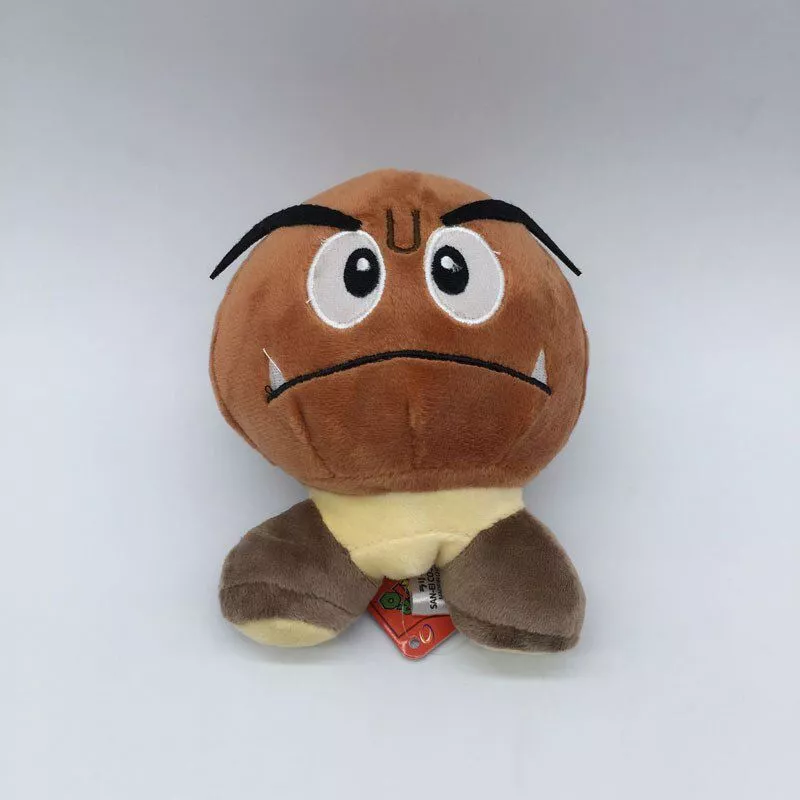 pelucia nintendo super mario bros. congumelo venenoso 1 15cm Carteira Jogo Super Mario Bros 9cm