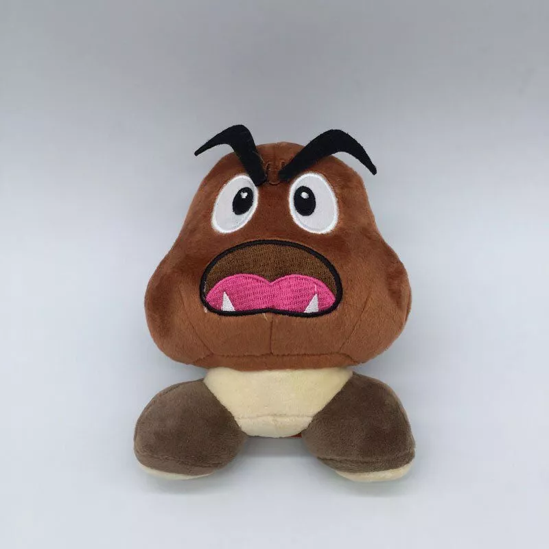 pelucia nintendo super mario bros. congumelo venenoso 2 15cm Carteira Jogo Super Mario Bros 9cm