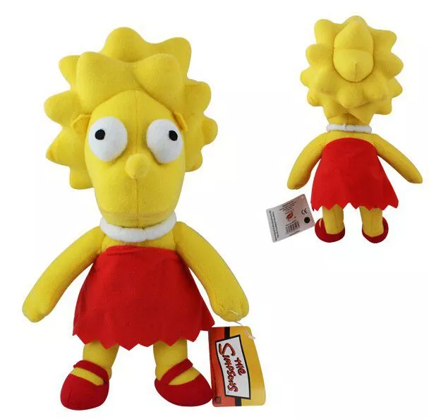 Pelúcia Os Simpsons Lisa Simpson 34cm