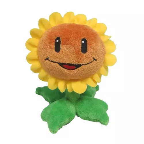 pelucia plants vs. zombies sunflower girassol 30cm Pelúcia Plants vs. Zombies Sunflower Girassol 30cm