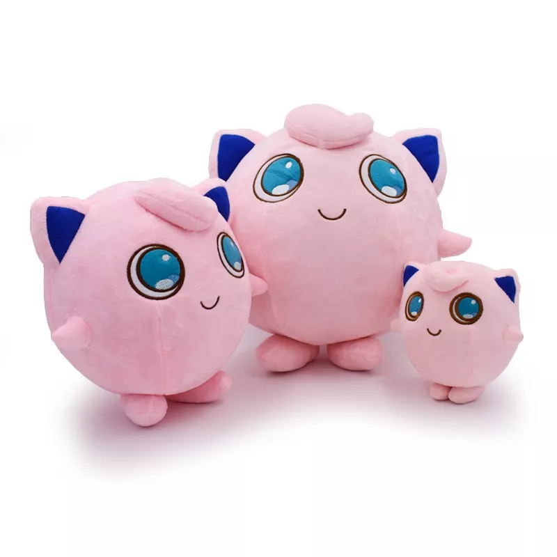 Pelúcia Pokemon 14-30cm Jigglypuff Plush Peluche Toys Stuffed Soft Animals Dolls Great Christmas Gifts For Children