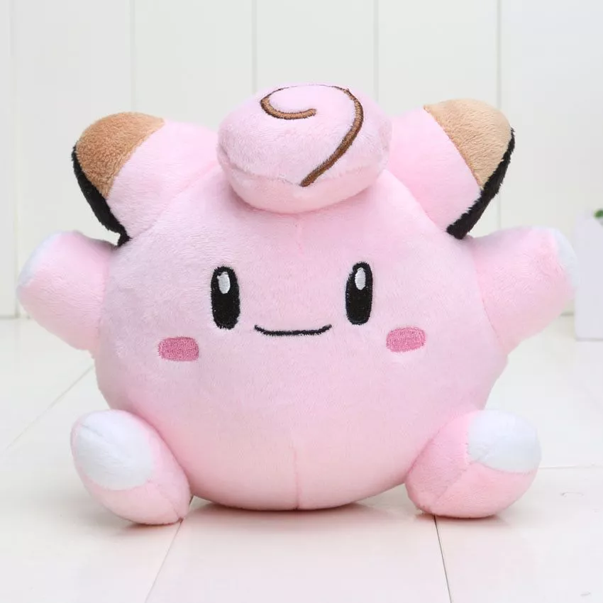 pelucia pokemon 15cm clefairy brinquedo de pelucia boneca de brinquedo macio do Roupas para cães inverno quente casaco de jaqueta para cães de estimação filhote de cachorro chihuahua roupas hoodies para pequenos cães médios filhote de cachorro yorkshire outfit S-XXL