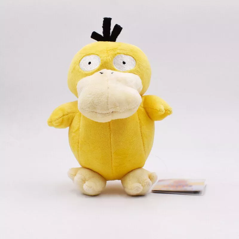 pelucia pokemon 18cm psyduck brinquedos de pelucia pato animais de pelucia bonecas Engraçado nano hex robô bug gato elétrico brinquedo interativo em movimento rápido animal de estimação treinamento jogando brinquedos suprimentos entreter seus animais de estimação ocupado