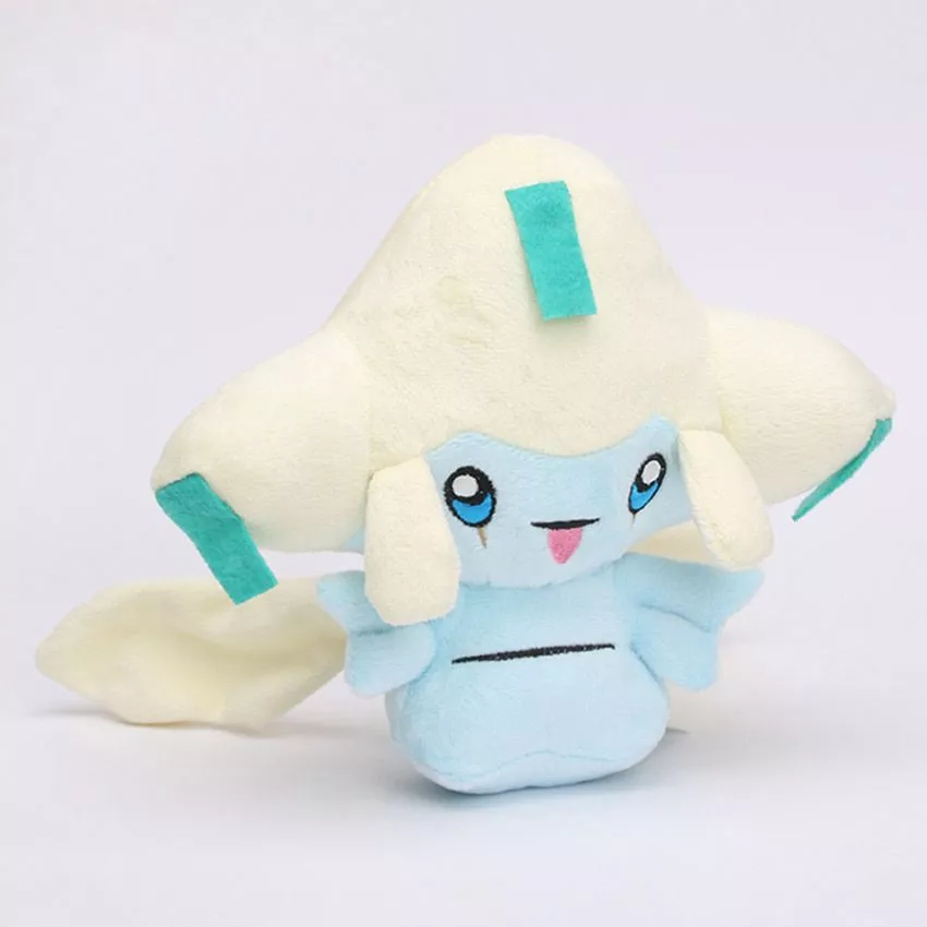 Pelúcia Pokemon 19cm jirachi brinquedo de pelúcia boneca brinquedos de pelúcia boneca presentes para crianças