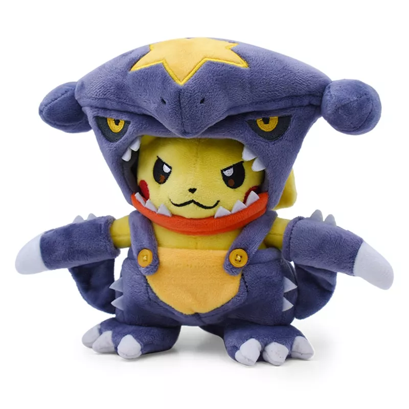 pelucia pokemon 20cm garchomp pikachu plush toy cosplay macio stuffed dolls lazied populares desktop2