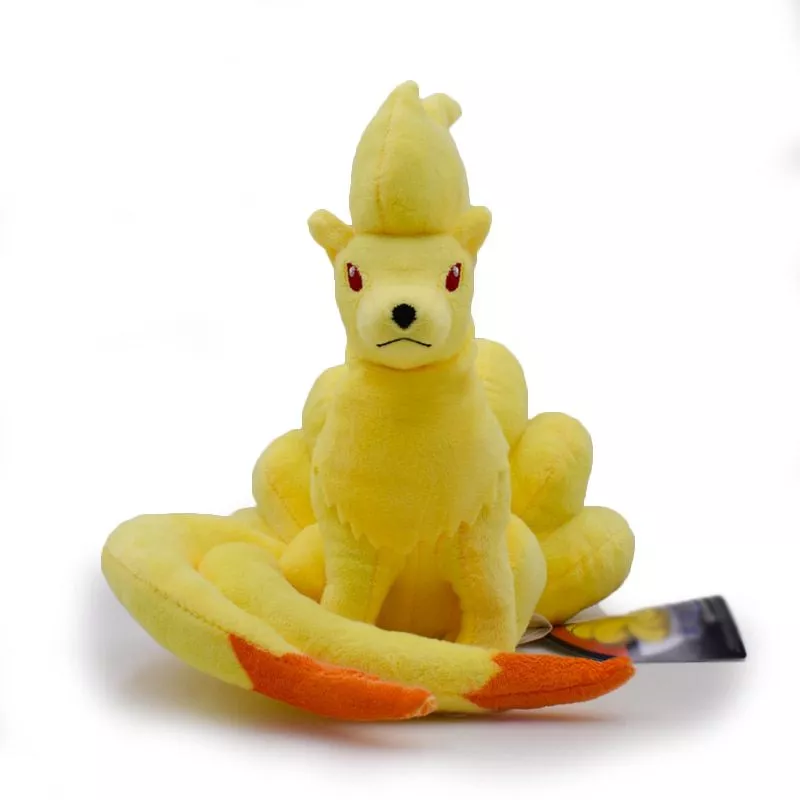 pelucia pokemon 22cm ninetales raposa do brinquedo de pelucia boneca de pelucia 1 Pelúcia Pokemon Takara tomy pokemon cartoon anime personagens kawaii litten recheado brinquedos de pelúcia boneca 20 cm brinquedos presentes para crianças