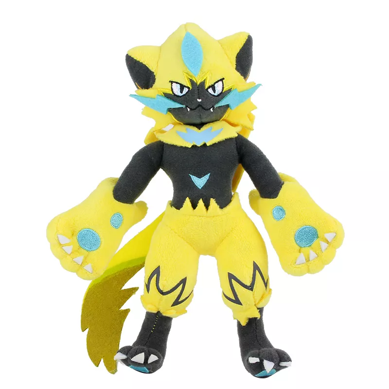 pelucia pokemon 25cm zeraora brinquedo de pelucia em pe macio recheado lazied populares desktop2