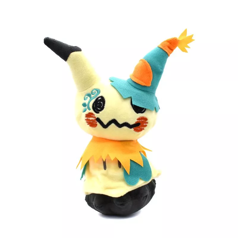 pelucia pokemon 27cm pikachu cosplay mimikyu peluche brinquedo de pelucia macio Touca Kirby elástico dos desenhos animados boné inverno manter quente bordado chapéu de malha brinquedos de pelúcia para crianças presente aniversário da menina