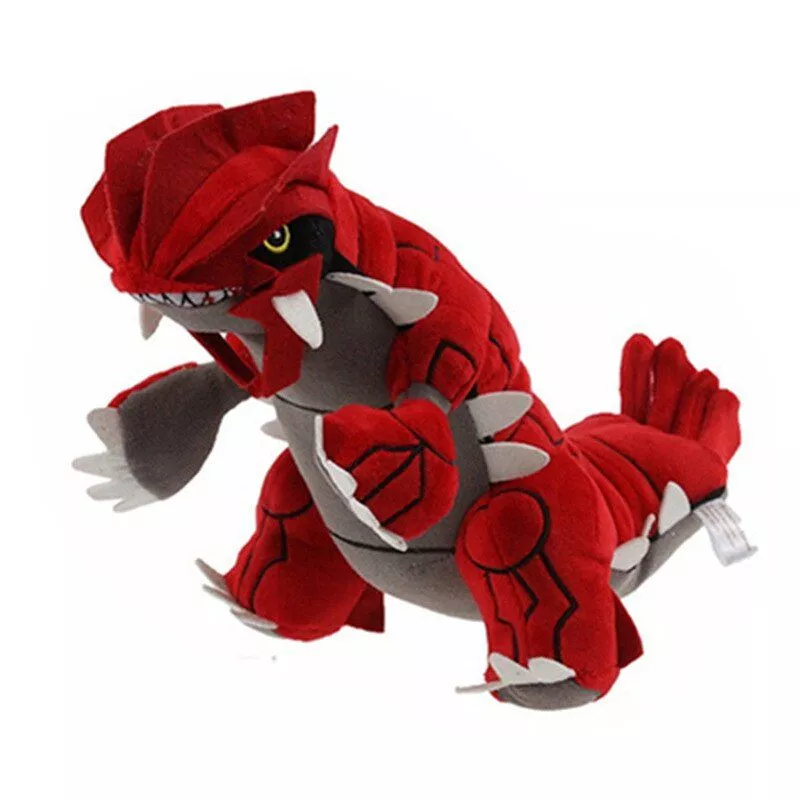 Pelúcia Pokemon 30cm groudon pelúcia toytoy hobby coleção boneca kawaii presente para a menina