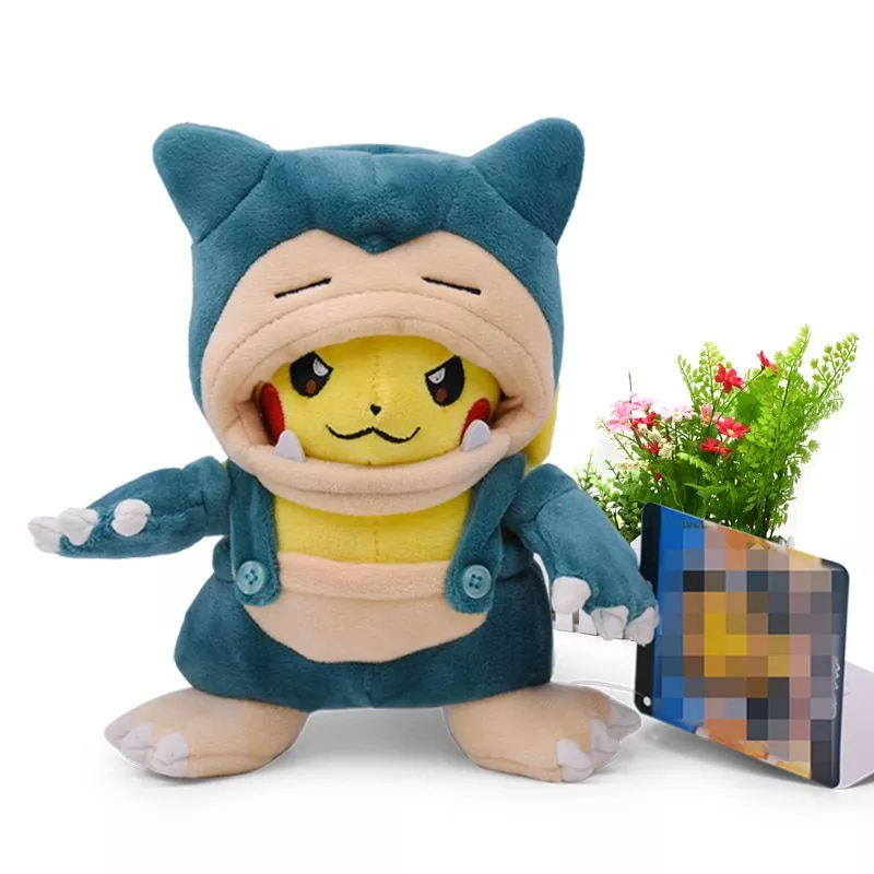 pelucia pokemon anime pikachu cosplay snorlax tyranitar pikachu peluche pelucia Marinheiro luna acessório para cabelos de gato, acessório para cosplay, ferramenta de maquiagem limpa, faixa de cabeça