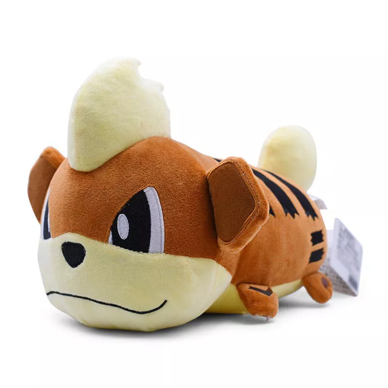 Pelúcia Pokemon Growlithe Brinquedos de Pelúcia Travesseiro Macio Crianças Dos Desenhos Animados do sono Presente Brithday
