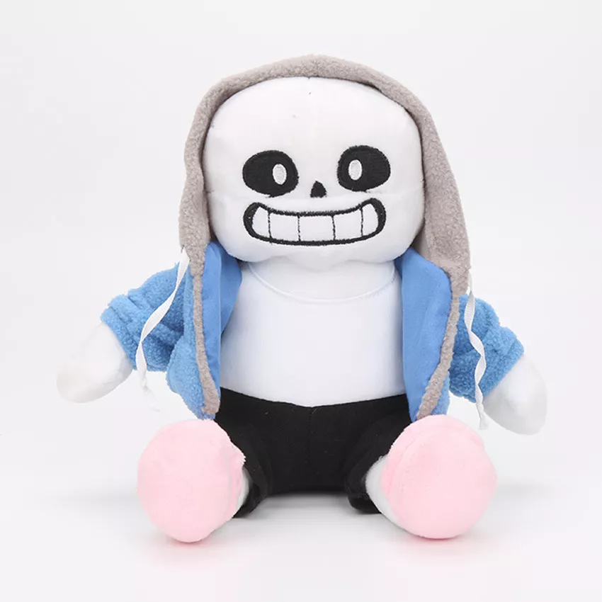 Pelúcia Undertale 25cm brinquedo de pelúcia boneca sans frisk chara recheado brinquedos dos desenhos animados aniversário para crianças crianças presentes