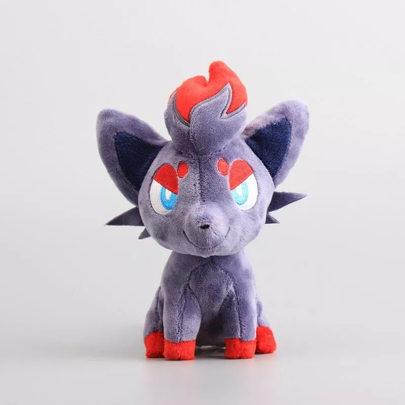 pelucia pokemon zorua dos desenhos animados bonito plusn brinquedo anime zorua figura Mart o monster patisseries brinquedos, figura de ação, presente de aniversário, brinquedo criança, frete grátis