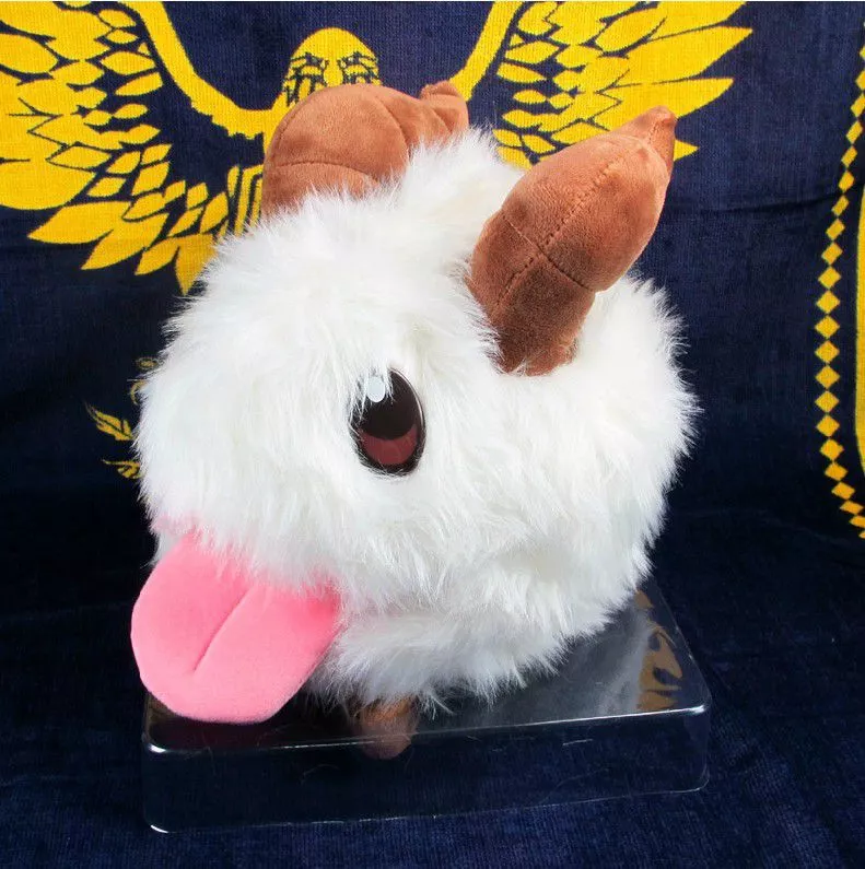 Pelúcia Poro League of Legends LoL 35cm