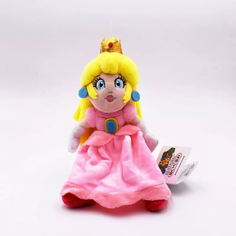 pelucia princesa mario bros 20cm 001 Pelúcia super mario all star collection rosalina recheado de pelúcia dos desenhos animados brinquedo de pelúcia crianças brinquedo de presente 20cm