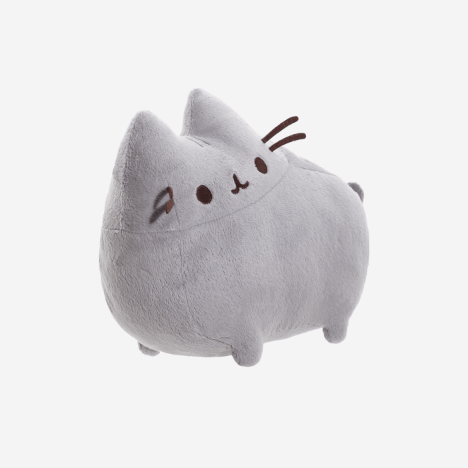 pelucia pusheen gato facebook cinza ou branco varias cores 40cm Pelúcia Plants vs. Zombies Sunflower Girassol 30cm