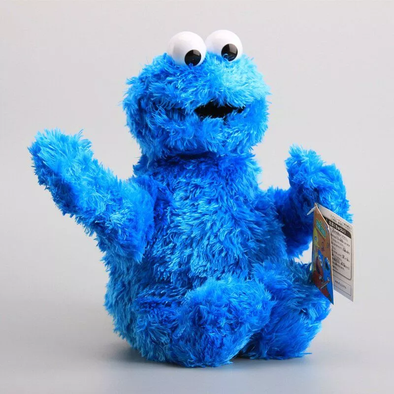 pelucia sesame street elmo cookie monster brinquedos de pelucia bonito dos desenhos Mart o monster patisseries brinquedos, figura de ação, presente de aniversário, brinquedo criança, frete grátis