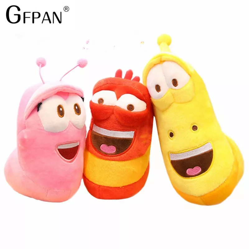 pelucia set 3 pcs anime coreano divertido inseto slug criativo larva brinquedos de Action Figure Viva 9 pçs/set Filme Disney Coco Decoração Coleção PVC Action Figure Toys Dolls Modelo Anime Estatueta Modelo Toy para o Presente Das Crianças