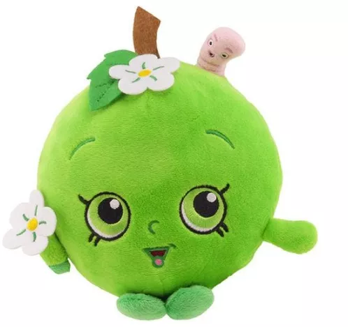 Pelúcia Shopkins Maçã Verde 18cm