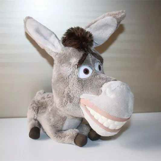 pelucia shrek donkey 24cm Pelúcia Shrek Donkey 24cm