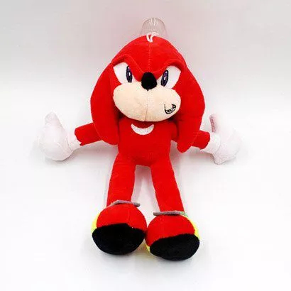 pelucia sonic hedgehog game runner knuckles 28cm Pelúcia Sonic Hedgehog Game Runner Knuckles 28cm