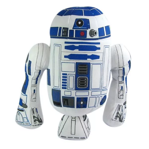 pelucia star wars robo r2 d2 35cm Pelúcia Star Wars Robô R2-D2 35cm
