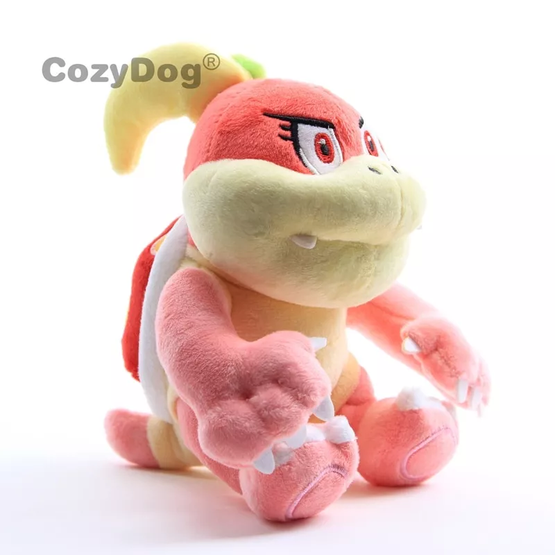 Pelúcia Super mario bros pom koopa boneca de pelúcia recheado brinquedos macios 16cm crianças presente legal